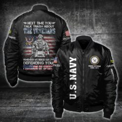 US Navy, Always Remember, Never Forget - Bomber Jacket