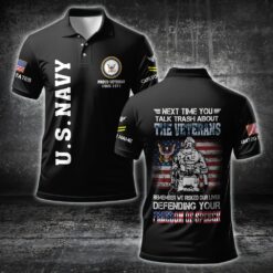 US Navy, I Walked The Walk - Polo Shirt