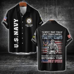 US Navy, E 6 Gold - Short Sleeve Button Shirt