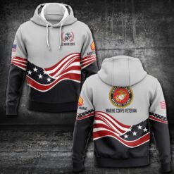 US Marine Corps, Duty, Honor, Country - Hoodie