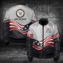 US Navy, No One Fights Alone - Bomber Jacket