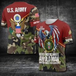 US Army, E 4 Army Specialist - T-Shirt