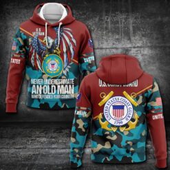 US Coast Guard, E 4 Gold - Hoodie