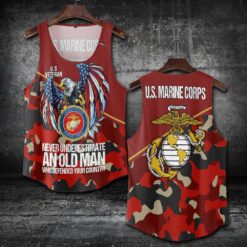 US Marine Corps, Once A Marine, Always A Marine - Tank-Top