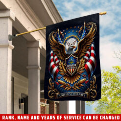 US Navy, No One Gets Left Behind - House Flag