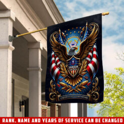 US Coast Guard, E 4 Red - House Flag