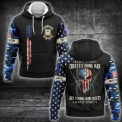 US Coast Guard, E 7 Gold - Hoodie