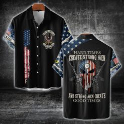 US Navy, Honoring All Who Served - Short Sleeve Button Shirt