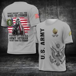 US Army, O 3 Army Captain - T-Shirt