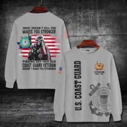 US Coast Guard, E 7 Gold - Sweatshirt