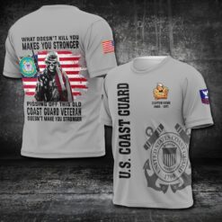 US Coast Guard, E 5 Gold - T-Shirt