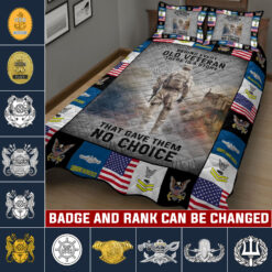 Navy Badge, Once A Sailor, Always A Sailor - Quilt Bed Set - Queen