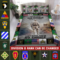 Army Division, Served With Pride - Quilt Bed Set - Full