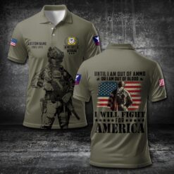 US Coast Guard, E 4 Red - Polo Shirt