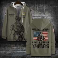 US Coast Guard, E 2 White - Zip Hoodie