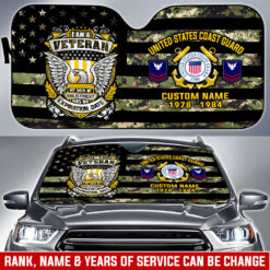 US Coast Guard - Car Sun Shade