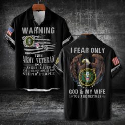 US Army, E 6 Army Specialist - Short Sleeve Button Shirt