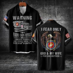 US Marine Corps, E 4 Marines Corporal - Short Sleeve Button Shirt