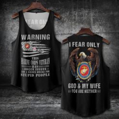 US Marine Corps, Always Remember, Never Forget - Tank-Top