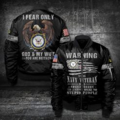 US Navy, Served With Pride - Bomber Jacket