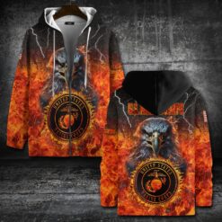 US Marine Corps, The Devil Dogs - Zip Hoodie