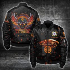 US Coast Guard, E 6 Gold - Bomber Jacket