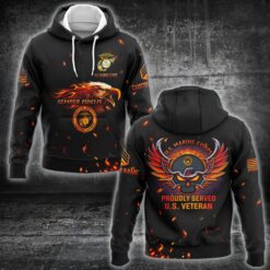 US Marine Corps, E 9 Marines Master Gunnery Sergeant - Hoodie