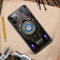 US Coast Guard, E 6 Red - Premium Glass Phone Case
