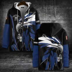 US Navy, No One Fights Alone - Zip Hoodie