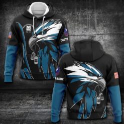 US Coast Guard, E 8 Gold - Hoodie