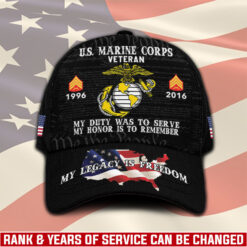 US Marine Corps, Defender of Freedom - Classic Cap