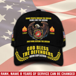 US Marine Corps, Duty, Honor, Country - Classic Cap
