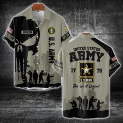 US Army - Short Sleeve Button Shirt