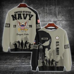 US Navy, Duty, Honor, Country - Sweatshirt