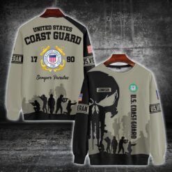 US Coast Guard, No One Fights Alone - Sweatshirt