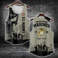 US Marine Corps, The Devil Dogs - Tank-Top