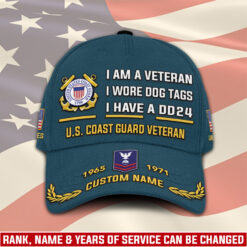 US Coast Guard, No One Gets Left Behind - Classic Cap