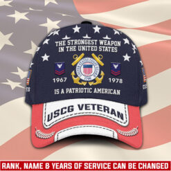 US Coast Guard, Honor The Fallen - Classic Cap
