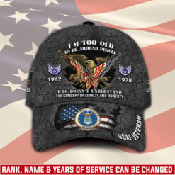 US Air Force, E 2 Air Force Airman - Classic Cap