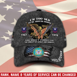 US Coast Guard, No One Fights Alone - Classic Cap