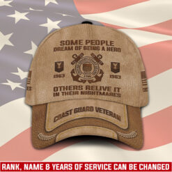 US Coast Guard, E 5 Red - Classic Cap