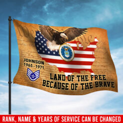 US Air Force , E 7 Air Force Master Sergeant - Flying Flag 3×5 Feet(90×150 Cm)