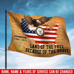 US Navy, E 7 Red - Flying Flag 3×5 Feet(90×150 Cm)