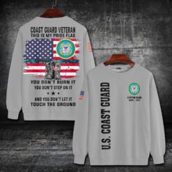 US Coast Guard, Duty, Honor, Country - Sweatshirt