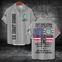 US Coast Guard, Semper Paratus - Short Sleeve Button Shirt