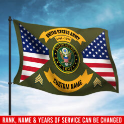 US Army, Duty, Honor, Country - Flying Flag 3×5 Feet(90×150 Cm)