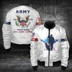 US Army, O 2 Army First Lieutenant - Bomber Jacket