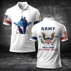 US Army, Proud Veteran - Polo Shirt