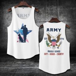 US Army, Land Of The Free, Because Of The Brave - Tank-Top