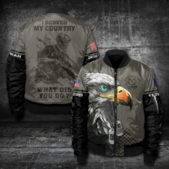 US Coast Guard, E 4 Red - Bomber Jacket